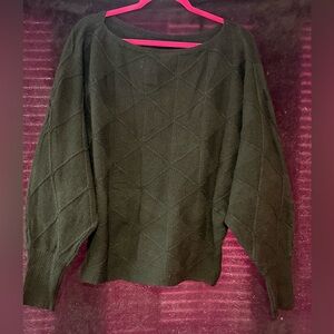 SHEIN Black Crew Neck Sweater